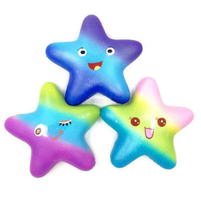 

Hot Galaxy Starfish Squishy Squeeze Super Slow Rising Fun Toy Gift Decor Popular