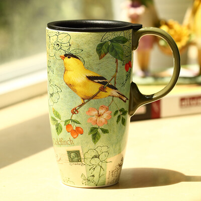 

Evergreen creative coffee cups hand-painted ceramic cups with a starbucks couple mugs with a lid cups cups cups 3LTM1975N