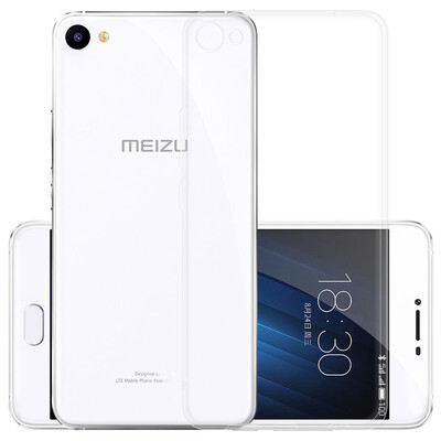 

YOMO Meizu charm blue U20 phone shell / cell phone protective cover thin transparent soft shell series clear white