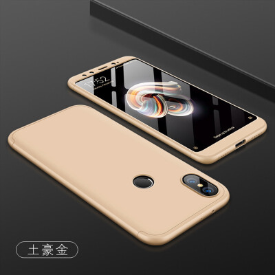 

For xiaomi 8 SE MIX2S 6X 5S 5X NOTE3 Phone case 3 in 1 Case Ultra Thin Luxury 360 Full Protect hard PC Phone Cover