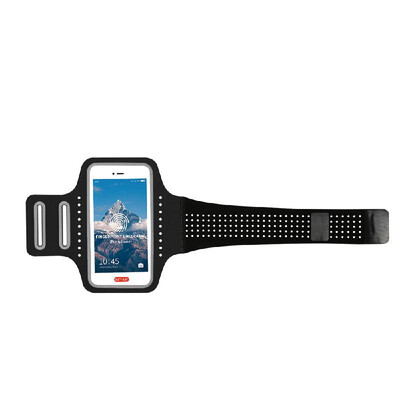 

Elastic Sport Armband Full Screen Fingerprint Unlocking Phone Case Arm Band Ultrathin Breathable Running Fitness Adjustable Belt