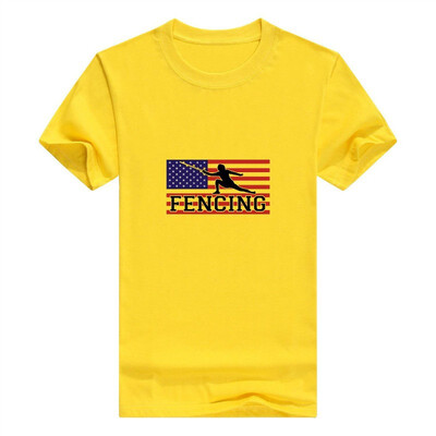 

American Pride Fencing Fencer Premium Mans t-Shirt