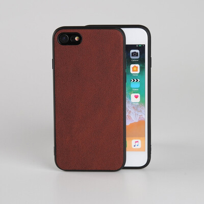 

Phone Cases For iPhone X Xs Max Cover PU Leather Frabic Texture TPU Silicone Case For iPhone 6 6S 7 8 Plus Shell