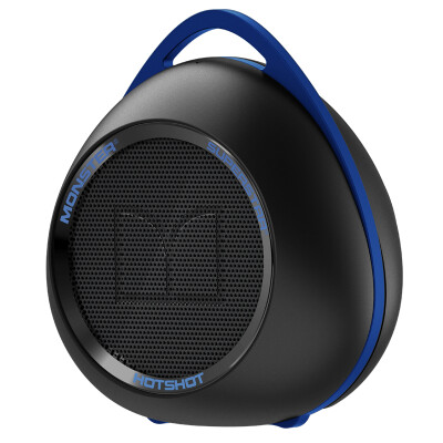 

Monster Supetstar Hotshot Wireless Bluetooth Speaker Большой объемный глушитель Hook Design Outdoor Портативный мини-Sonic Black Blue