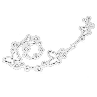 

UpperX Flying Butterfly Metal Cutting Dies Stencils for Card Making Decorative Embossing Stencil Suit Paper Cards Stamp