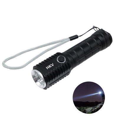 

HKV 1000LM CREE LED XPE Magnet Flashlight Tactical Flashlight Aluminum