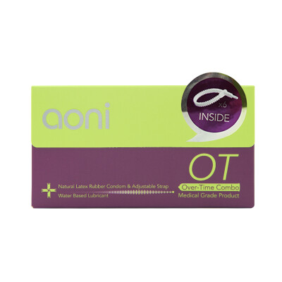 

Aoni Condoms - Over-Time Combo - Dotted Condoms with Adjustable Straps