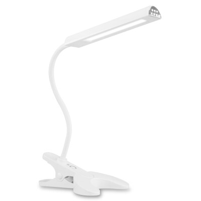 

Jingdong Supermarket] good vision LED desk lamp students learn adjustable light color protection LED eye light folder light TG902-WH