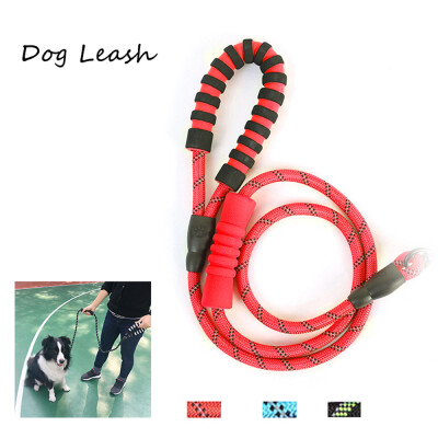 

Reflective Nylon Dog Leash Double Handled Dog Mountain Climbing Rope Dog Chain Traction Rope for Pet Training Walking Outside