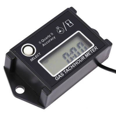 

LCD Digital Tachometer TachHour Meter RPM Tester for 24 Stroke Engine Motorcycles