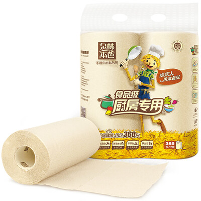 

Spring forest nature rolls paper food grade kitchen paper towels oil cleaning clean decontamination roll paper 180 volume volume 2 volumes
