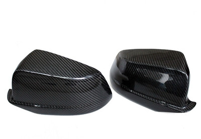 

Eppar New Carbon Fiber Mirror Covers 2PCS Compatible with BMW 5 Series F10 2011-2013 520i 523i 528i 530i 535i 540i 550i