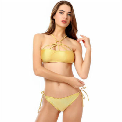 

Hot Women Monokini Bikini Set Bandage Push-Up Bra Swimwear Swimsuit Bathing Suit