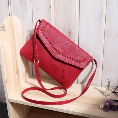 

PU Leather Women Messenger Bag Small Diagonal All Match Single Shoulder Bag