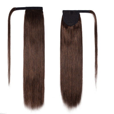 

Human Hair Ponytail Extension Wrap 100 Real Remy Premium Long Straight Human Hair Silky Soft Hairpiece