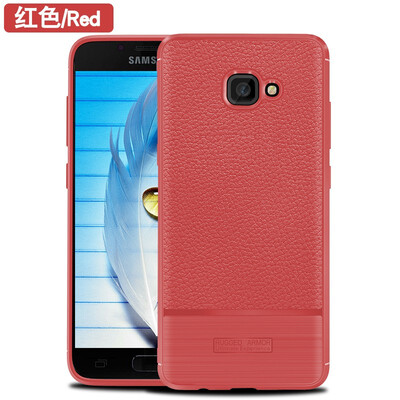 

Fivice Samsung A5 2017A520 case Luxury silicone anti-fall lychee case