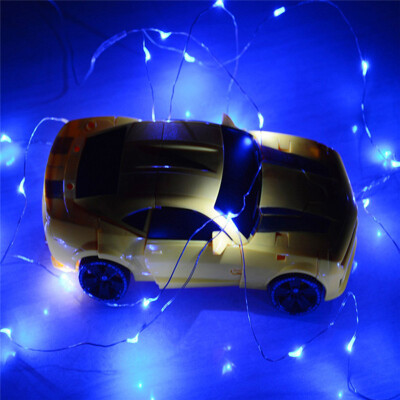 

2M 20-LED Lights Battery Powered Copper Wire String Lights for Christmas Festival Wedding Party Home Decoration