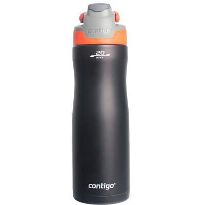 

【Jingdong Supermarket】 contigo vacuum stainless steel sports cup sports insulation Cup 590ml black HBC-TJD001