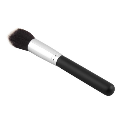 

NEW мягкое синтетическое Большой косметический Blending фонд Silver Кисть для макияжа