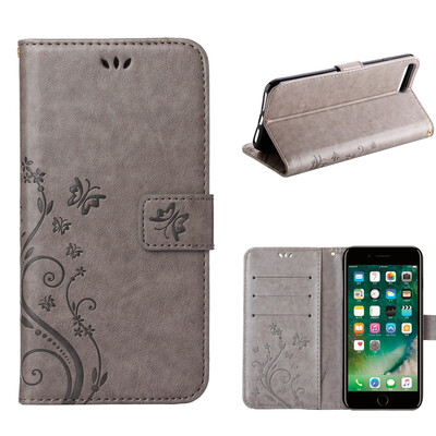 

iPhone 7 Plus MOONCASE цветочным узором Премиум мягкий PU Кожаный чехол для iPhone 7 Plus