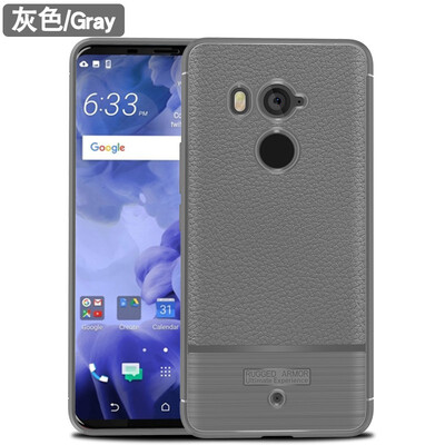 

Fivice HTC U11 Plus case luxury TPU anti-fall lychee silicone case