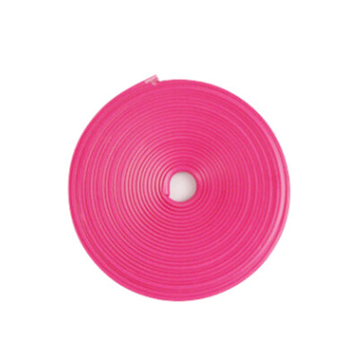 

New Car Wheel Hub Rim Edge Protector Ring Tire Guard Sticker Line Pink
