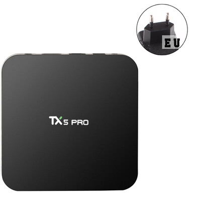 

MyMei TX5 Pro Android 6.0 Smart TV BOX Amlogic S905X 2G 16G HD 4K Fully KODI 16.1 Quad core Media Player Set-Top TV Box