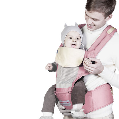 

Babycare Four Seasons Breath Series Multifunctional Baby Baby Strap 9820 Sakura Powder