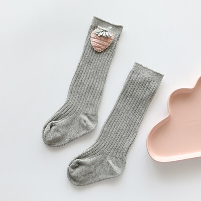 

fashion princess dress socks Baby Girls Long Sock Toddler knee high socks for Girl candy color leg warmer cotton warm boot sock