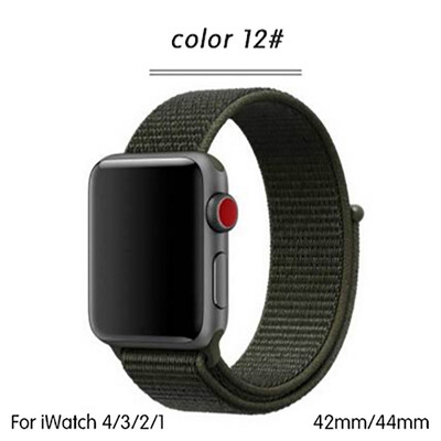 

Kebbit Nylon Sport Band for Apple Watch Series 4 3 2 1 38MM 42mm 40MM 44mm Soft Breathable Watch Strap Colorful iWatch Bands
