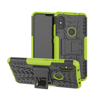 

Goowiiz Phone Case For Xiaomi Redmi 66A6 ProNote 6Note 6 Pro Armor Tire Texture Rugged Protection PCTPU Full Protection