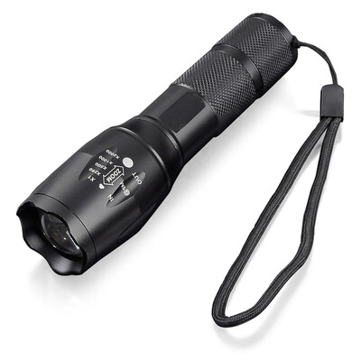 

5 Modes LED Flashlight Waterproof Flashlight Strong Zoomable Pocket Flash Light Outdoor Hunting Torch