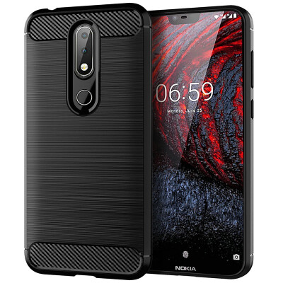 

for Nokia 61 Plus WIERSS Shockproof phone case cover for Nokia X6 for Nokia 61 Slim Armor case Back cover Etui Fundas