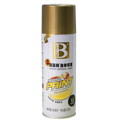 

Botny automatic painting botny car paint motor paint graffiti spray paint pot wall wheel paint gold 230g B-1924 40 white