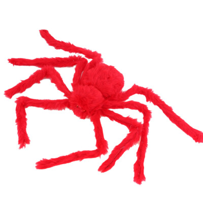 

MyMei 2016 New Hot 75cm Big Plush Spider Halloween Terror Party Funning Joking Spiders Halloween Decoration Festival Supplies