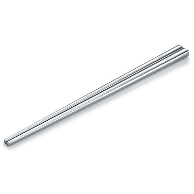 

【Jingdong Supermarket】 Road card cool (LUCUKU) 304 stainless steel chopsticks set Japanese-style household fastener ten pairs of family equipment