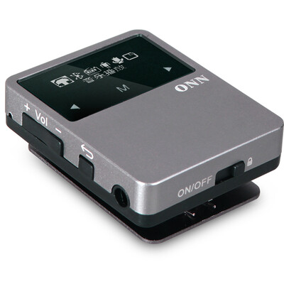 

Оуэн ONN X1 8G металлический клип MP3-плеер мини-HIFI музыка движение работает серебряный MP3