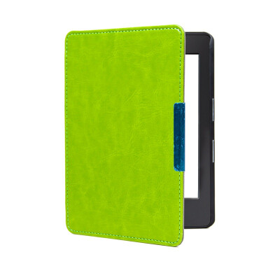 

Magnetic Folio PU leather smart cover case with hand grap cover for 2016 All-New Kindle 8th Generation 2016ereader cover case
