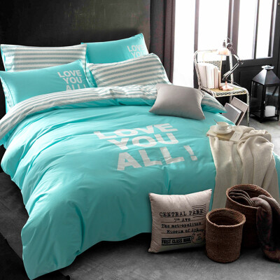 

YUZHAOLIN cotton bed set/bed kit (duvet cover/bed sheet/pillowcase) 1.5/1.8mbed