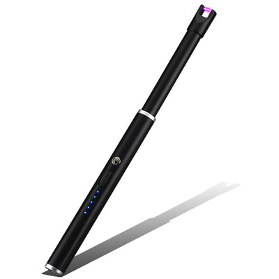 

Electric Arc Lighter USB Rechargeable Portable Flameless Electronic Lighters Long Safety Switch & Splash & Wind Proof for Candles