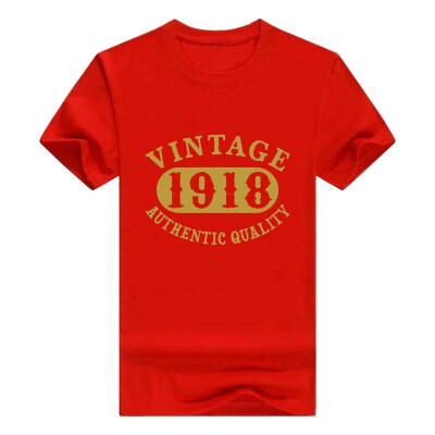 

100 Years Old 100th B-Day Birthday Vintage Gift 1918 Mens T-Shirt