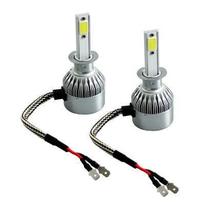 

2Pcs Car LED Headlight Bulbs LED Driving Lamp All-in-one Conversion Kit 9005 36W 6000LM