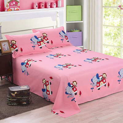 

European&American wind-grinding single double skin-friendly sheets Twill comfortable sheets four seasons universal