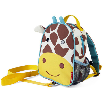 

SKIP HOP zoo-let Mini Backpack with anti-lost cartoon pattern shoulder bag kindergarten children&39s bag - giraffe 1-4 years old