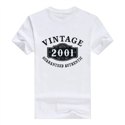 

17 Years Old 2001 Authentic 17th B-Day Birthday Gift Mens T-Shirt