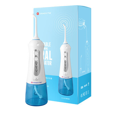

Yan Di YANDY dental portable tooth red teeth tooth washer water floss high frequency pulse body waterproof 3 gear frequency conversion