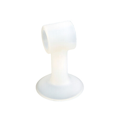 

Self Adhesive Wall Protector Door Handle Crash Pad Bumper Guard Rubber Stopper White&Circular Hole