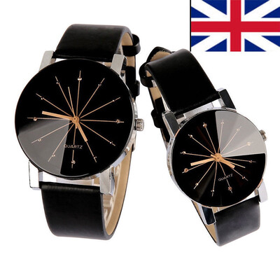 

New Fashion Geneva Men Leather Band Stainless Steel Quartz Analog Wrist Watch