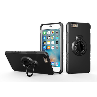 

Fivice iPhone 6 Plus6S plus Case TPU Water Drop Ring Stand Car Power Magnetic Drop-proof Phone Case