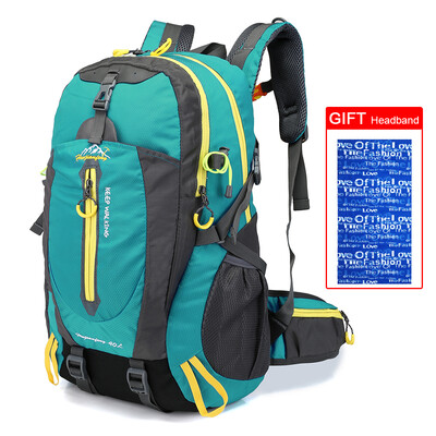 

40L Water Resistant Travel Backpack Camp Hike Laptop Daypack Trekking Climb Back Bags For Men Women